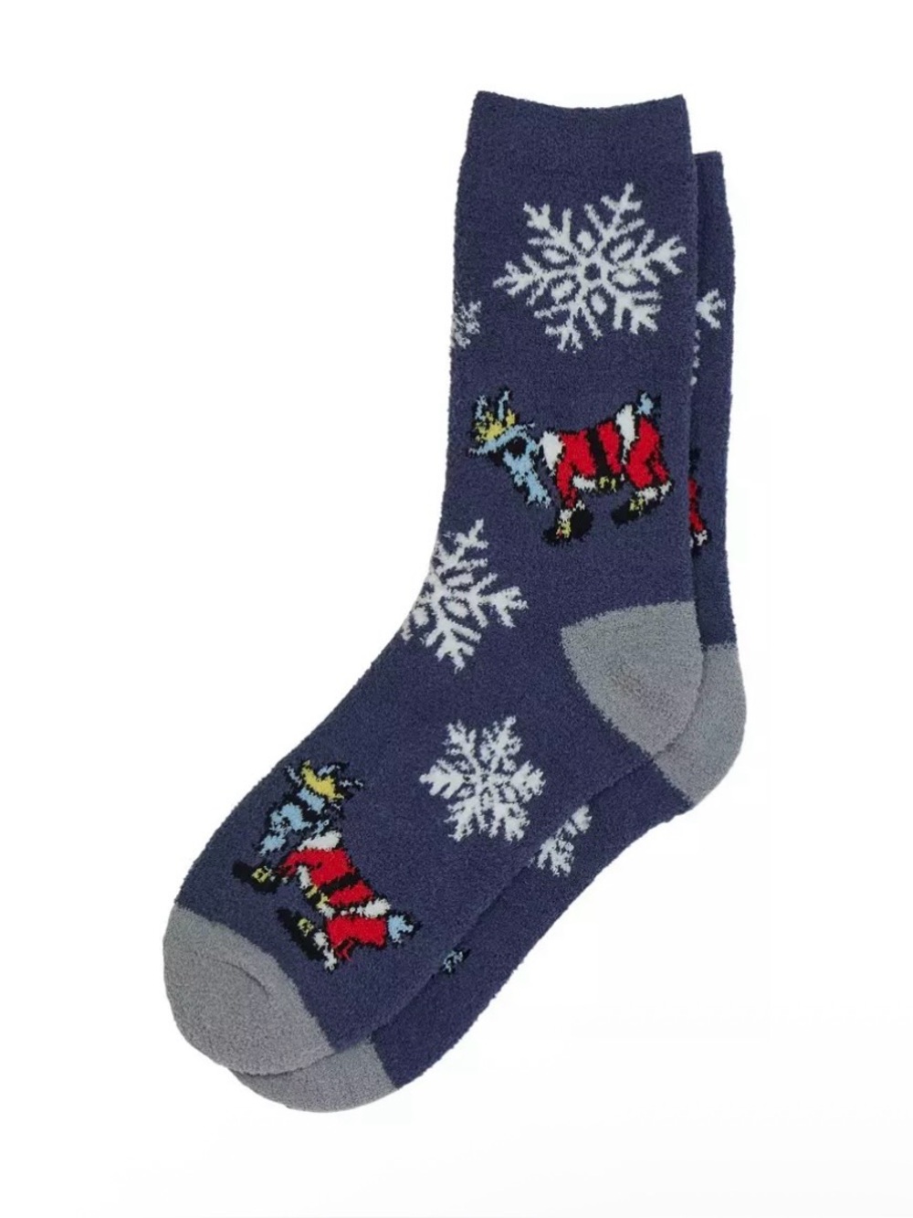 GOAT USA Nice Santa Fuzzy Socks